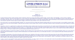 Desktop Screenshot of civilunionllc.rllc.com